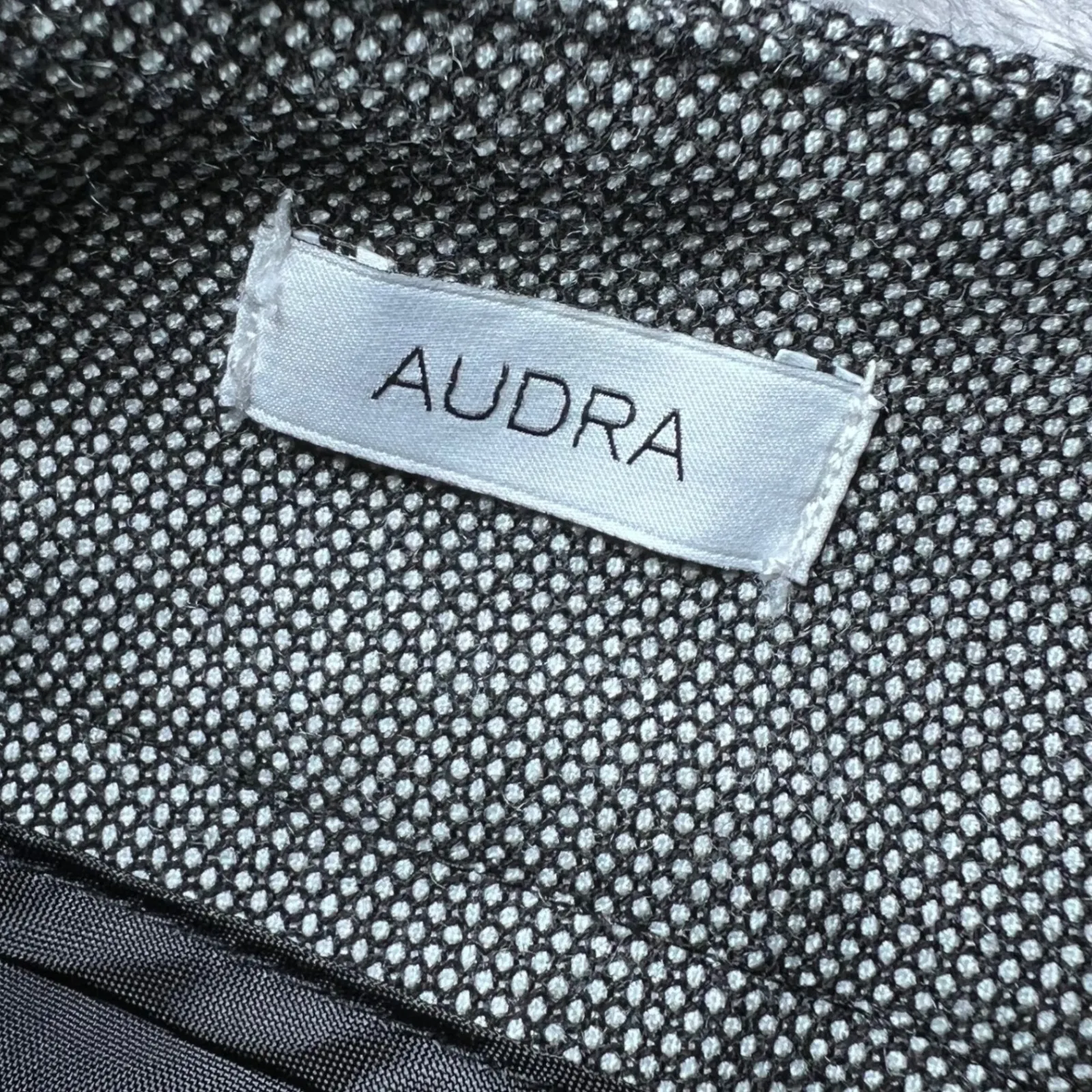 Liz Clairborne Audra Dress Pants Womens 8 Black White Houndstooth Career Dressy - Image 5