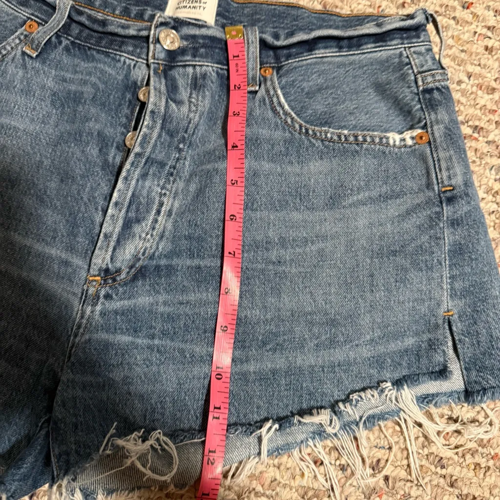 Citizens Of Humanity x Revolve Annabelle Cut Off Short Solano Canyon- Size 29 - Image 8