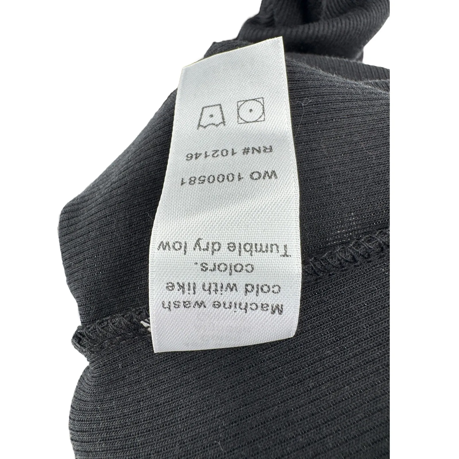 Michael‎ Stars Los Angeles Black Ribbed V Neck Sleeveless Midi Dress - Image 6