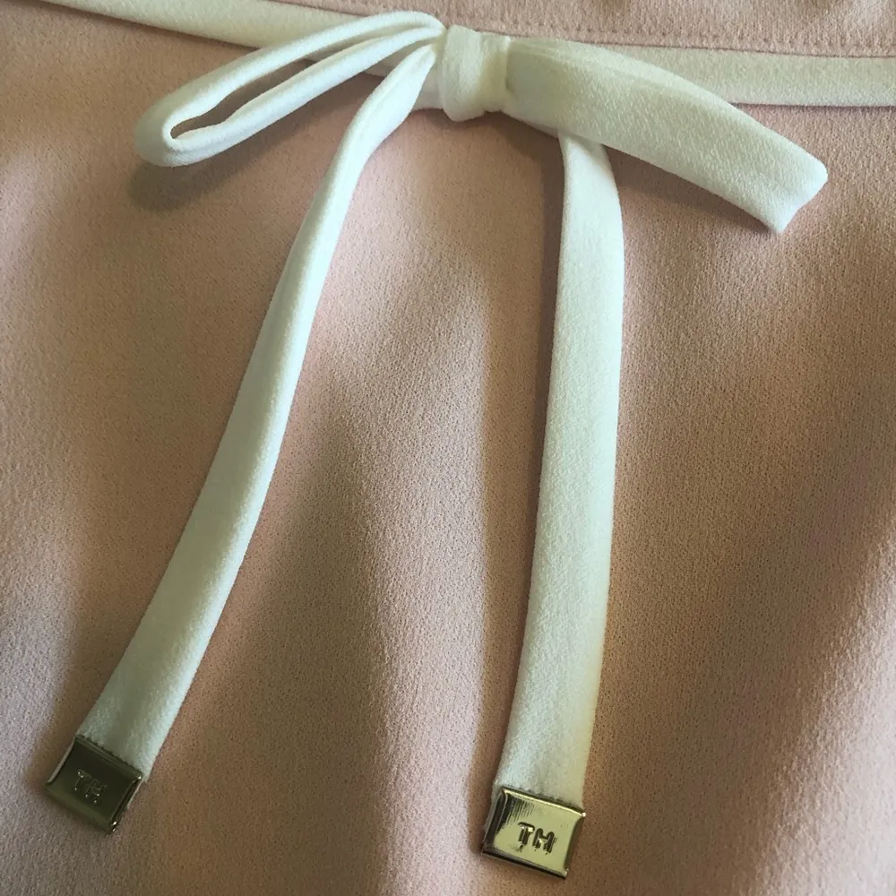 - Tommy Hilfiger vintage pink and white dress - Image 9