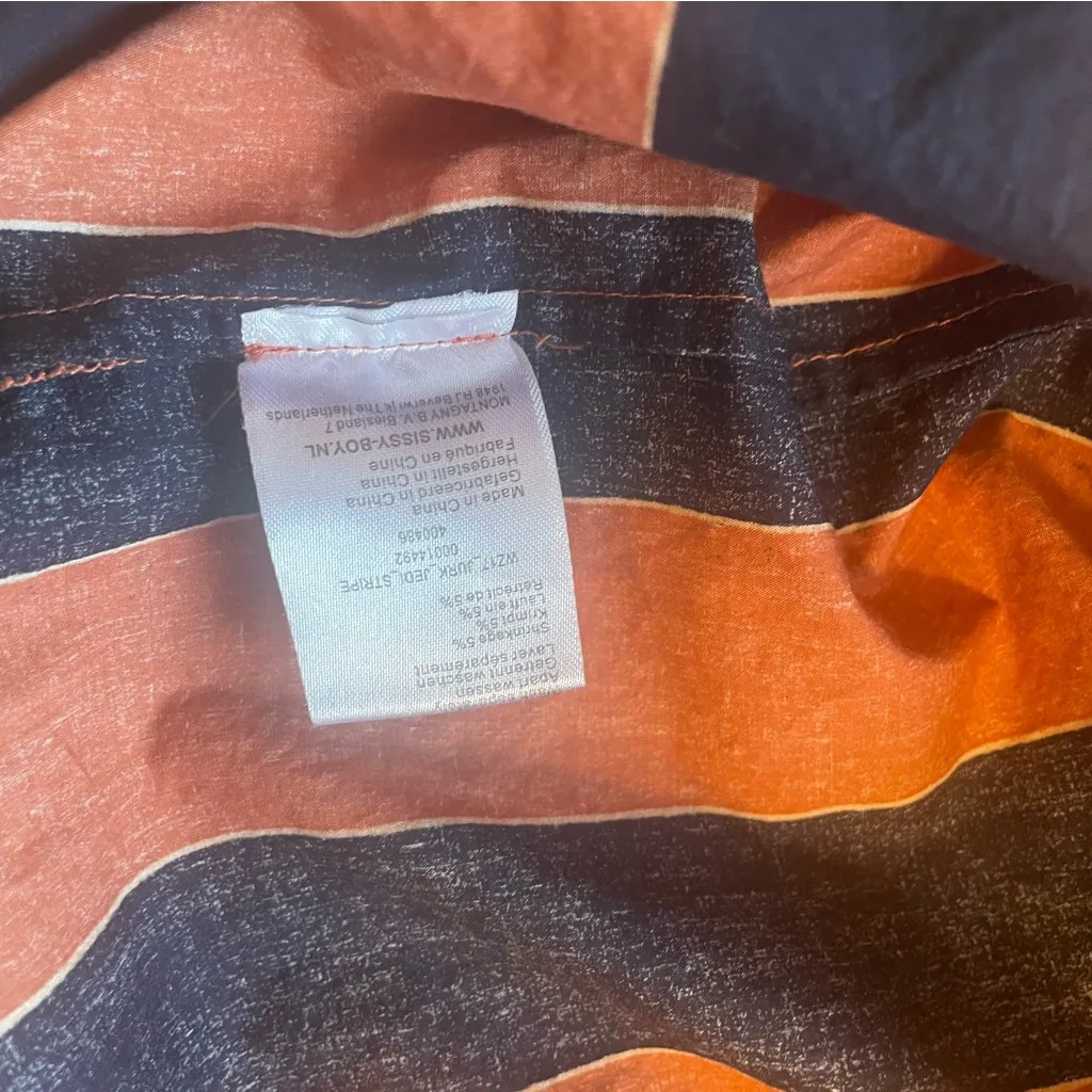 Sissy Boy Orange and Black Striped‎ Off - Image 6