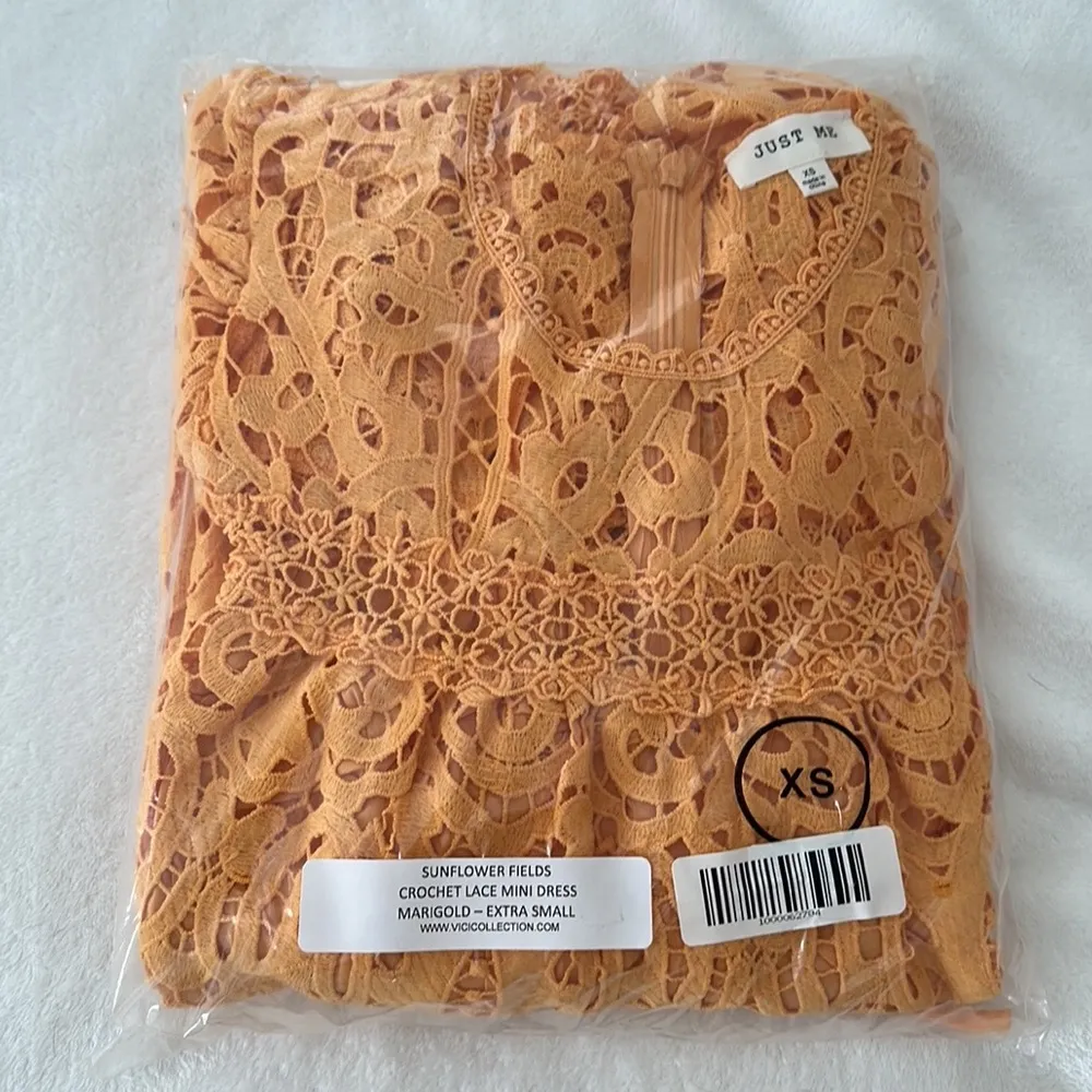 VICI | Sunflower Fields Crochet Lace Mini Dress - Image 7