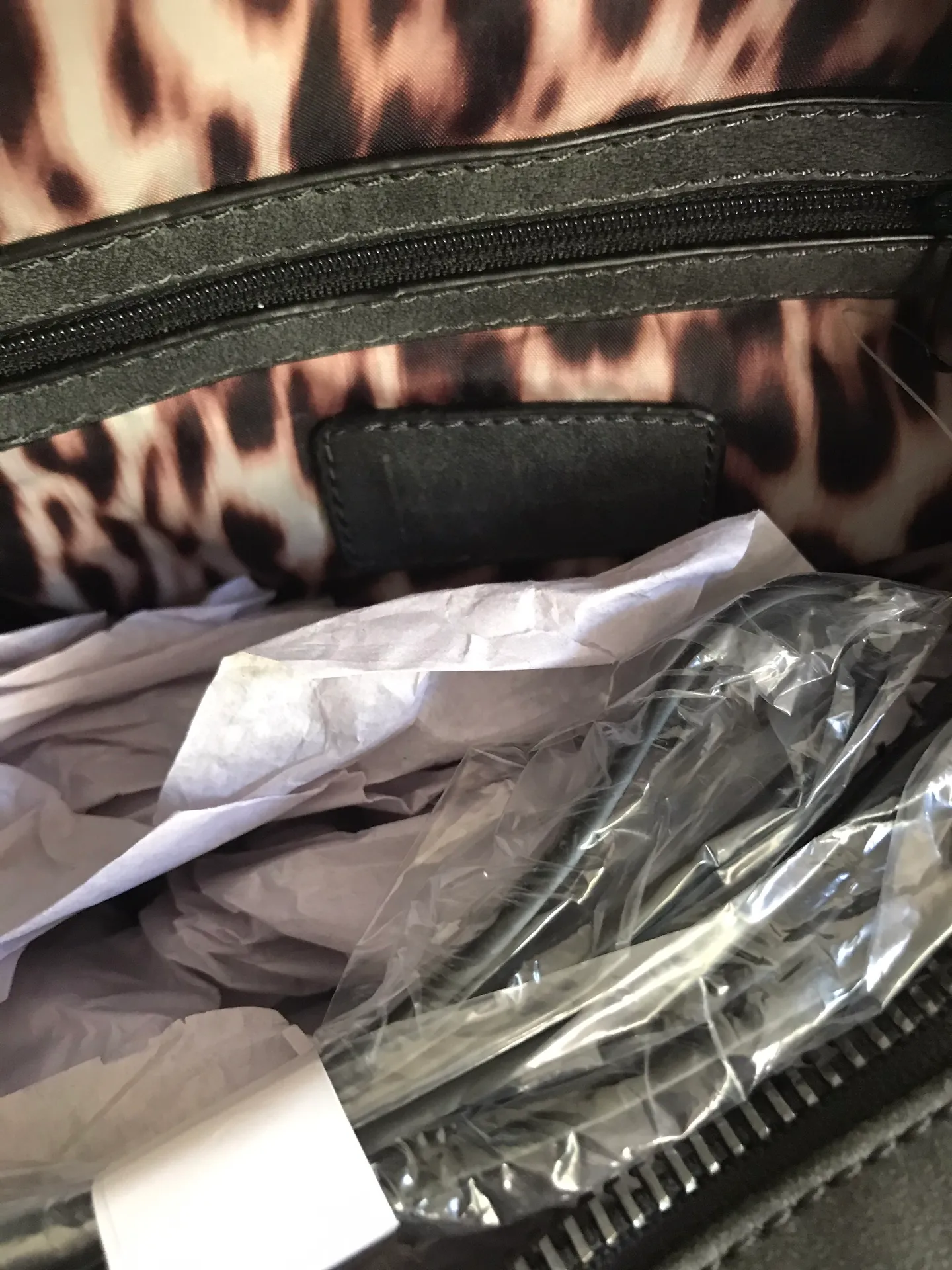 Nicole Miller Zip Pocket Shoulder Bag - Image 4