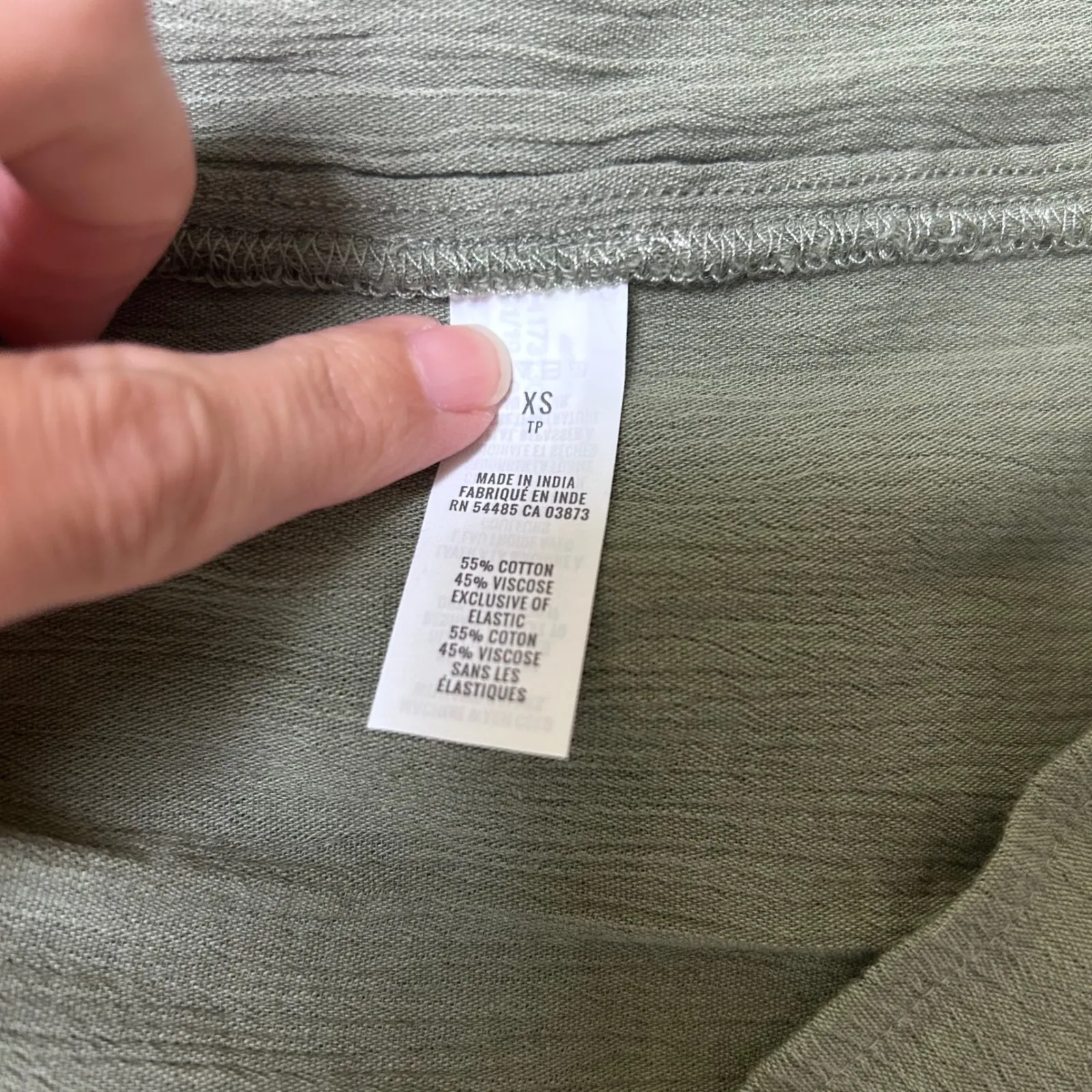 Aerie Olive Green Maxi Dress Tiered Smocked Bohemian Boho‎ Womens XS NWT $49 - Image 2