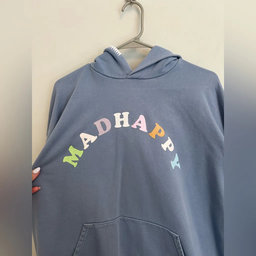 MADHAPPY French Terry Hoodie in Pastels size XL - Image 3