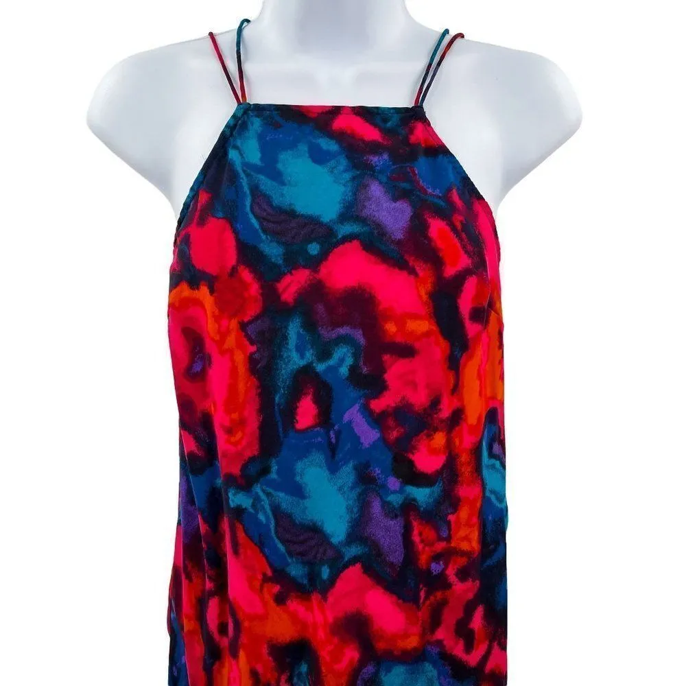 Urban Outfitters Silence + Noise Watercolor Midi Dress - Image 8