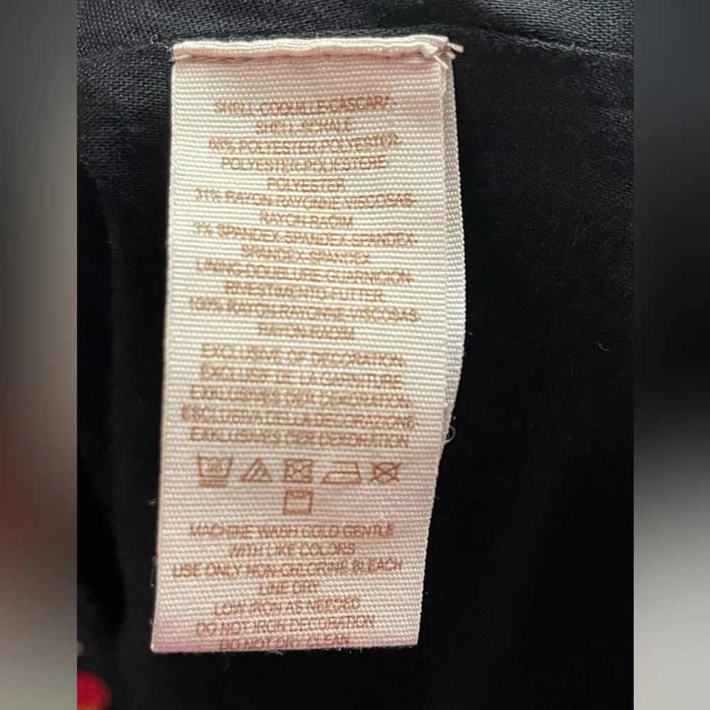 🩵FREE PEOPLE Embroidered Mini Dress, Small - Image 5