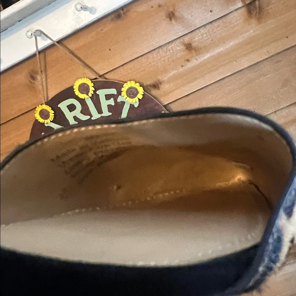 Gibson Latimer Calf Hair Leopard Print Point Toe Block Heel Ankle Strap Heel 8M - Image 8