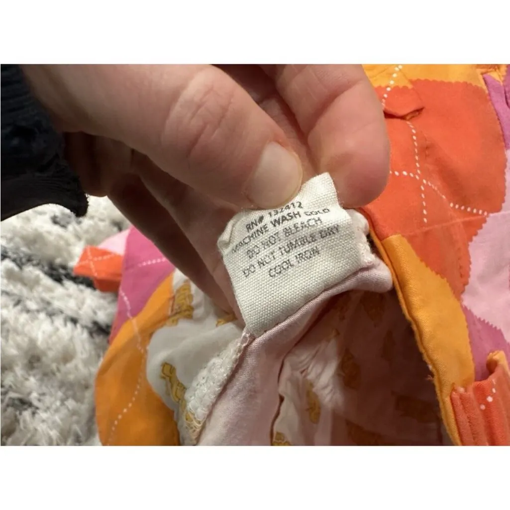 Loudmouth Ladies Golf Argyle Diamond Purple Pink Shorts US 2 - Image 6