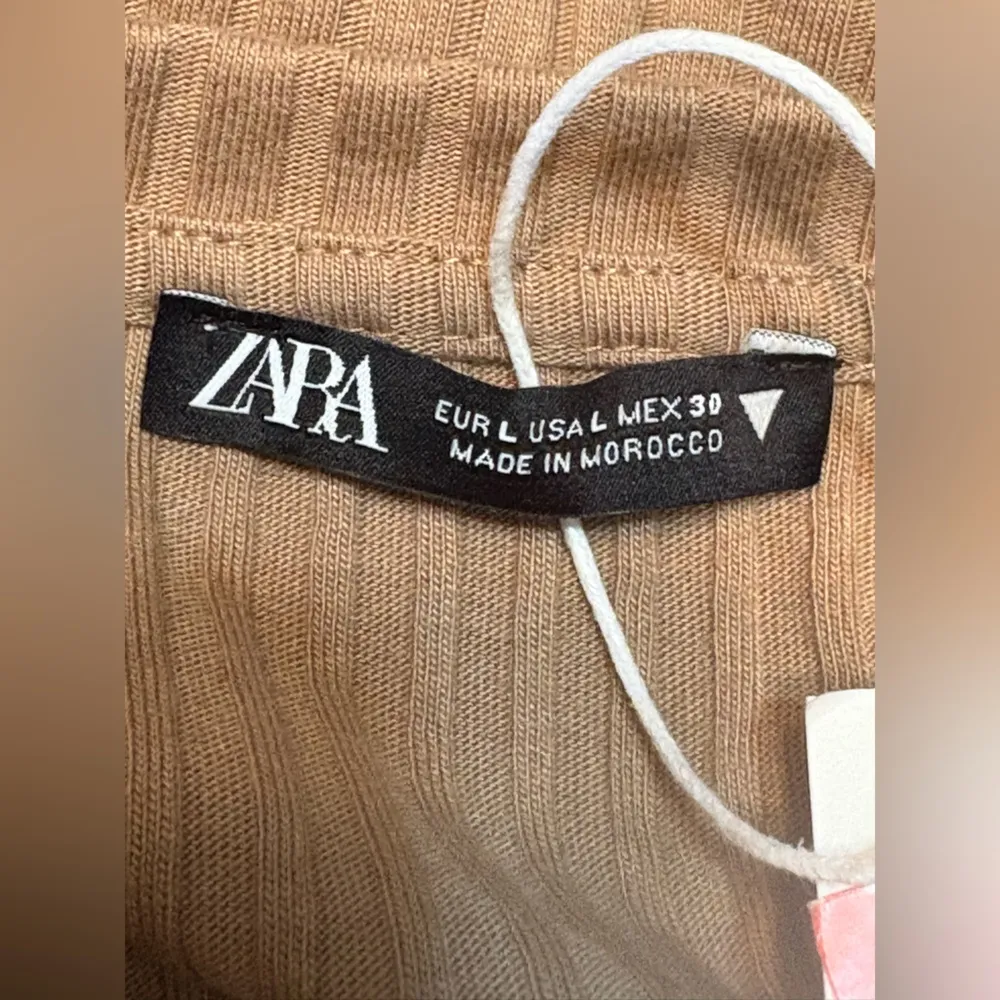 Zara ribbed cotton dress NWT size Large - Image 6