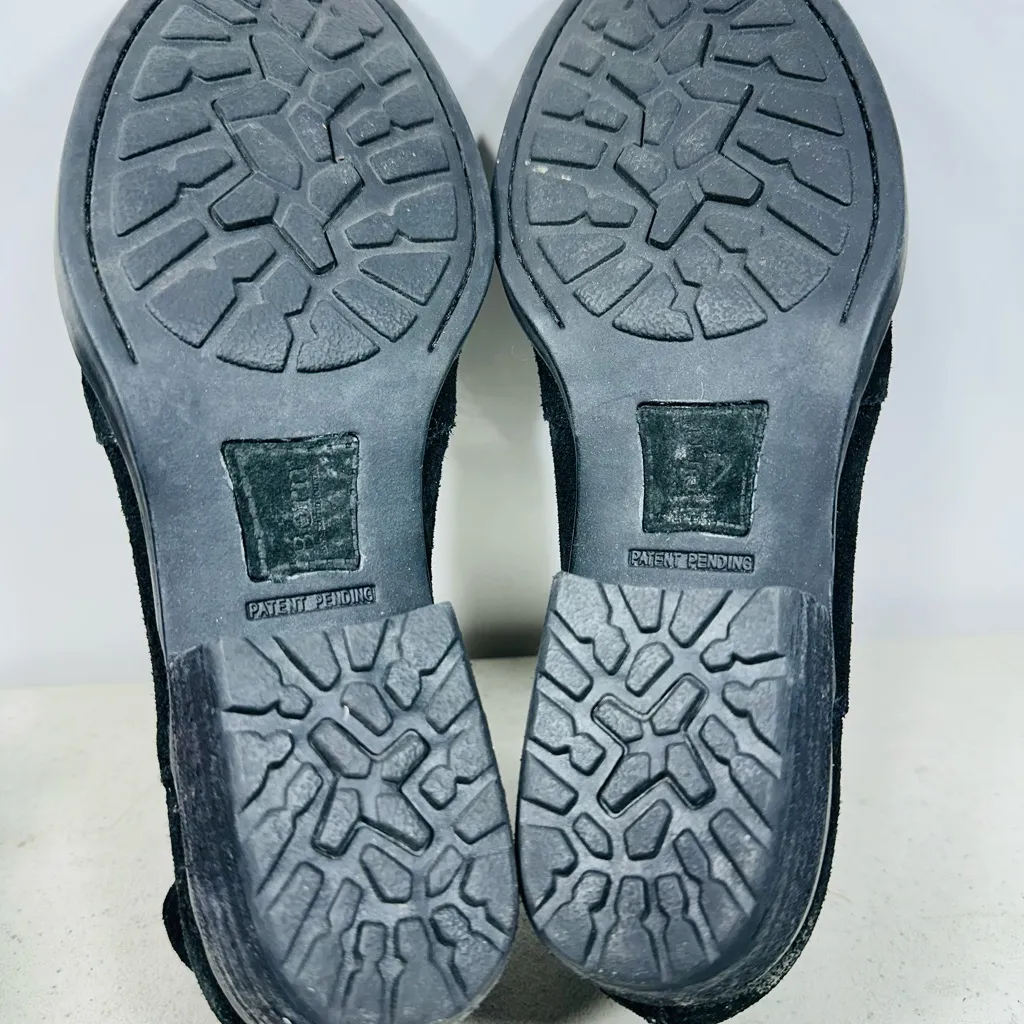 Born Boots Womens 8,5 M Kerri Ankle Booties Black Leather Pull D89909 - Image 7