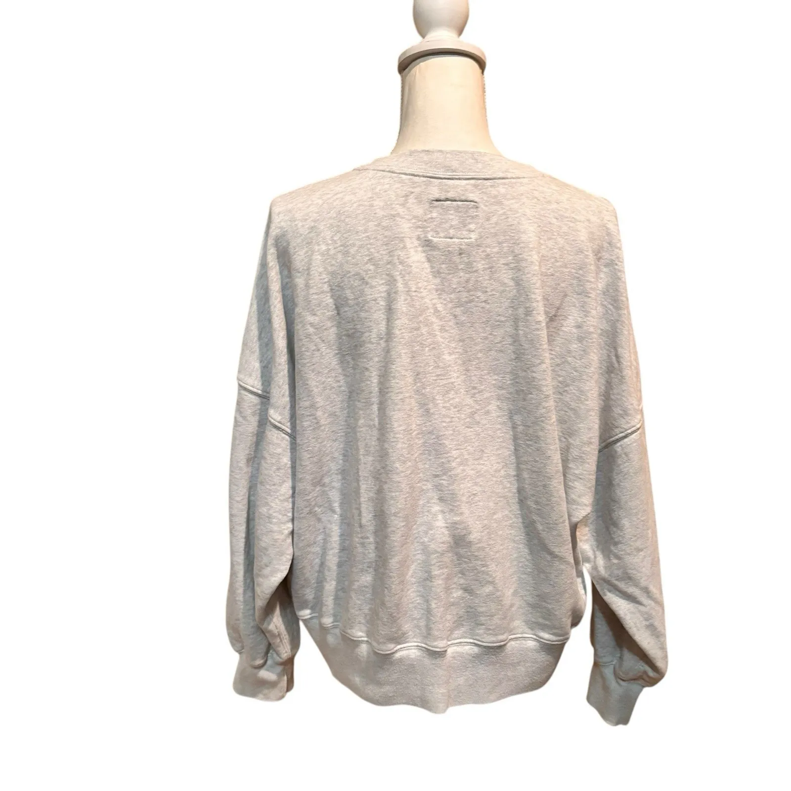 Abercrombie & Fitch New York Sweatshirt Womens XL Gray Soft A&F Collection - Image 2