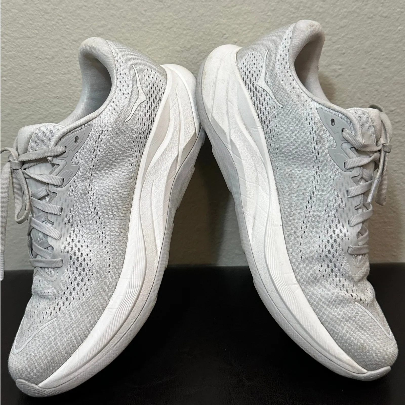 Hoka One One Rincon 4 Sneakers Womens US 9.5B Gray Running Shoes Lightweight‎ Size 9.5 - Image 12