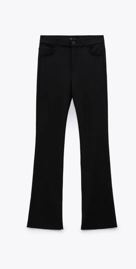 ZARA Split Hem Leggings - Image 5
