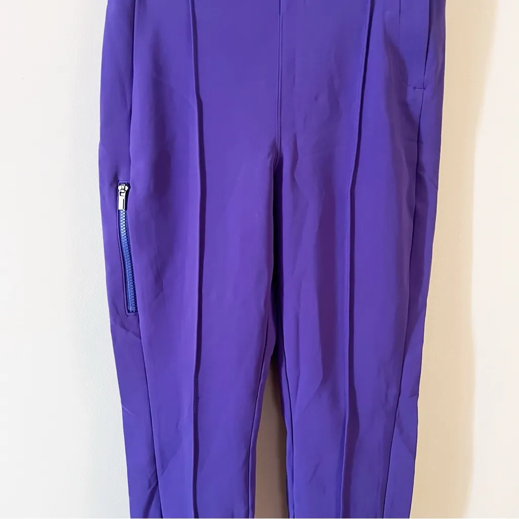 Athleta Size 8 Petite Skinny Snow Ski Pants Purple Glacier #985570 Pull on - Image 7