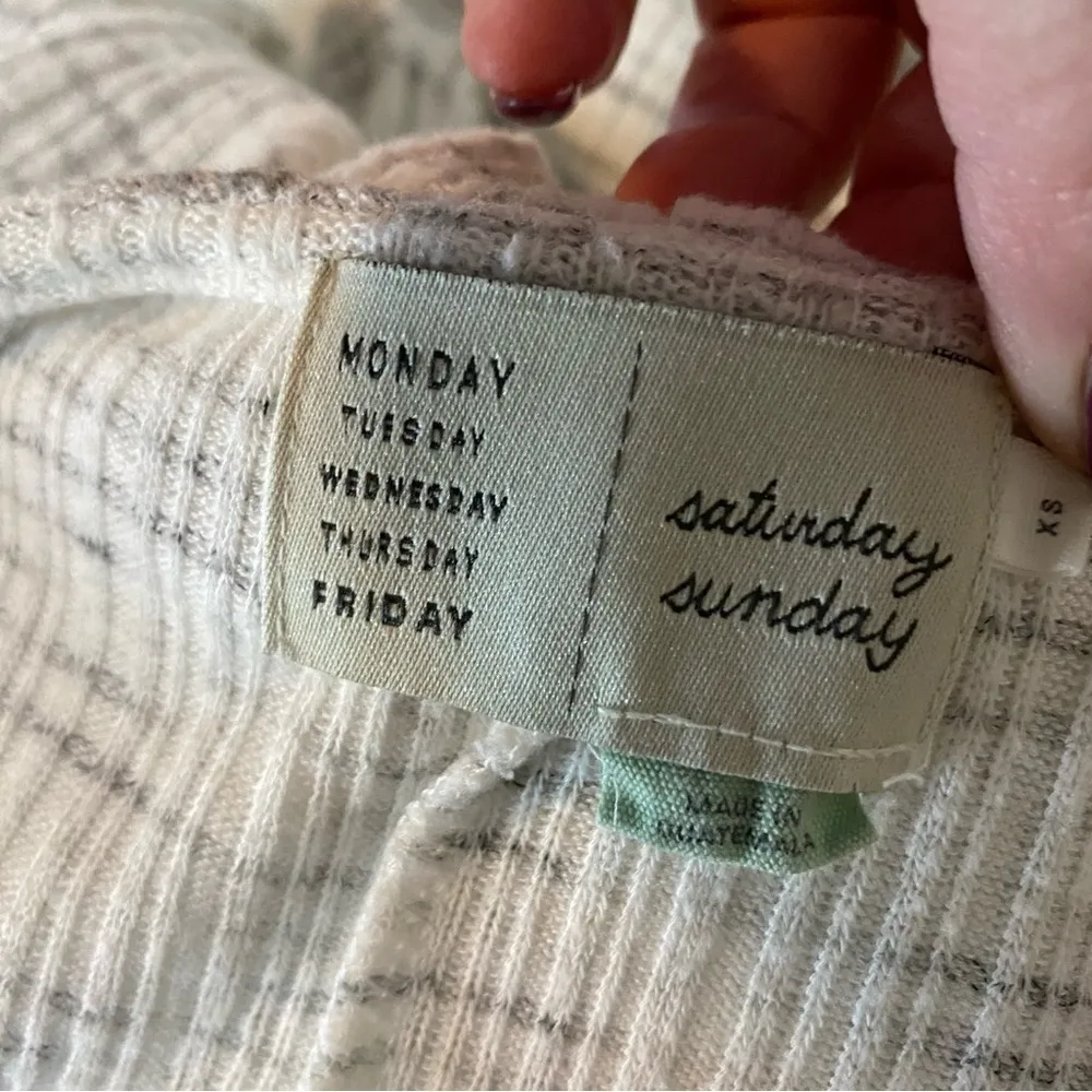 Anthropologie Saturday Sunday Midi Open Drape Duster Cardigan XS - Image 10