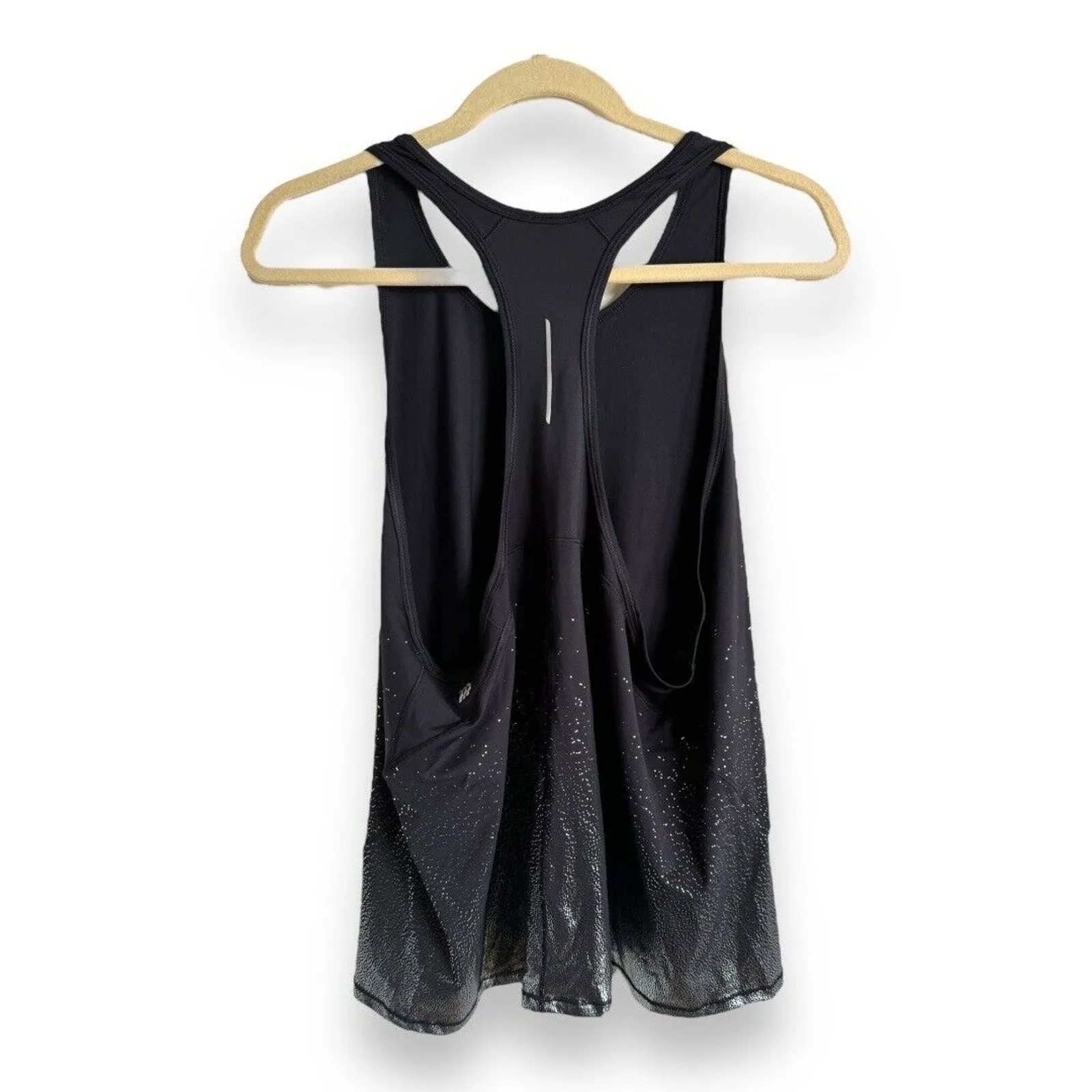 All in Motion Womens Tank Sz XXL Black Silver Racerback Activewear Top NEW - Image 3