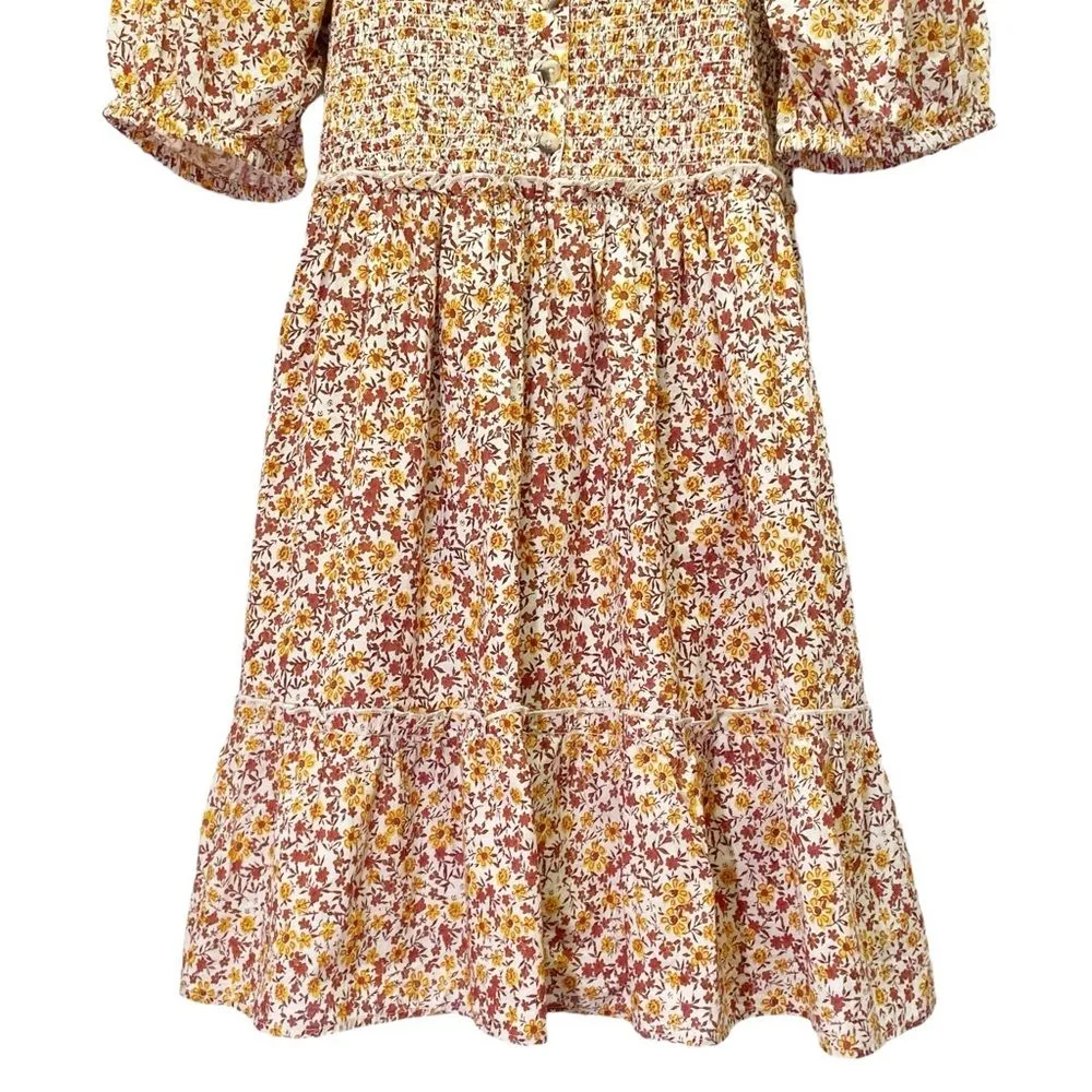 NWT DownEast Kendall Floral Smocked Cotton Dress in Juliet Floral Size XL NEW - Image 6