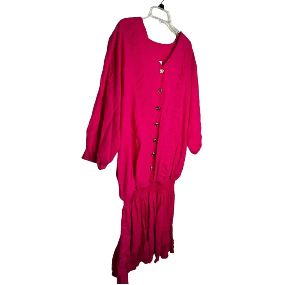Vintage Vikki‎ Vi Pink Dress Size 18W - Image 4