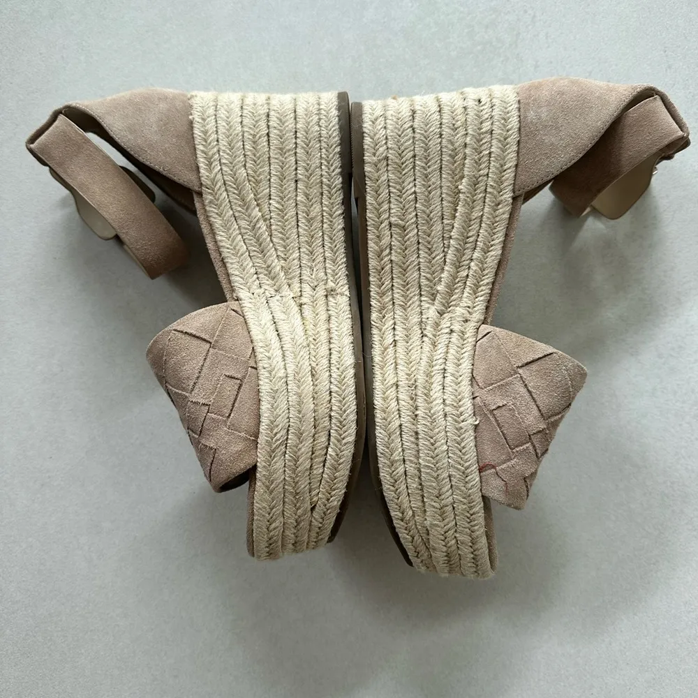 Marc Fisher Women's Varin Espadrille Wedge Sandal Size 9.5 - Image 4