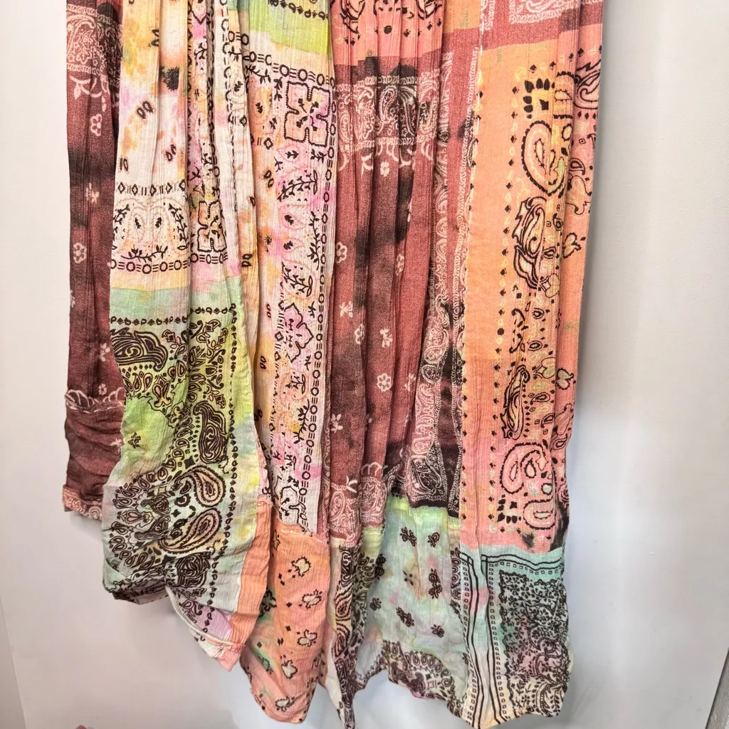 Free People Bandana Rama Maxi Cotton Dress - Image 6