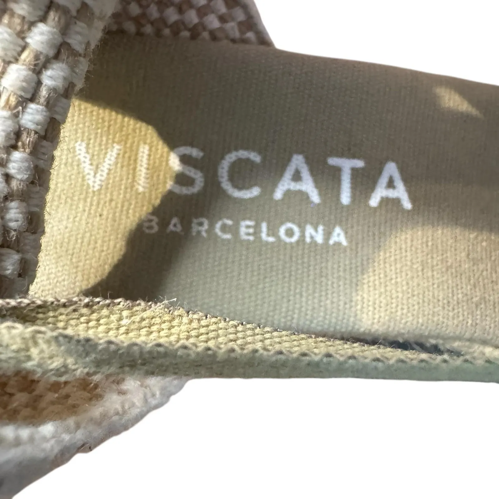 Viscata Shoes Womens Size 40‎ Blue Espadrille Wedge Ankle Wrap Lace Up Sandals - Image 3