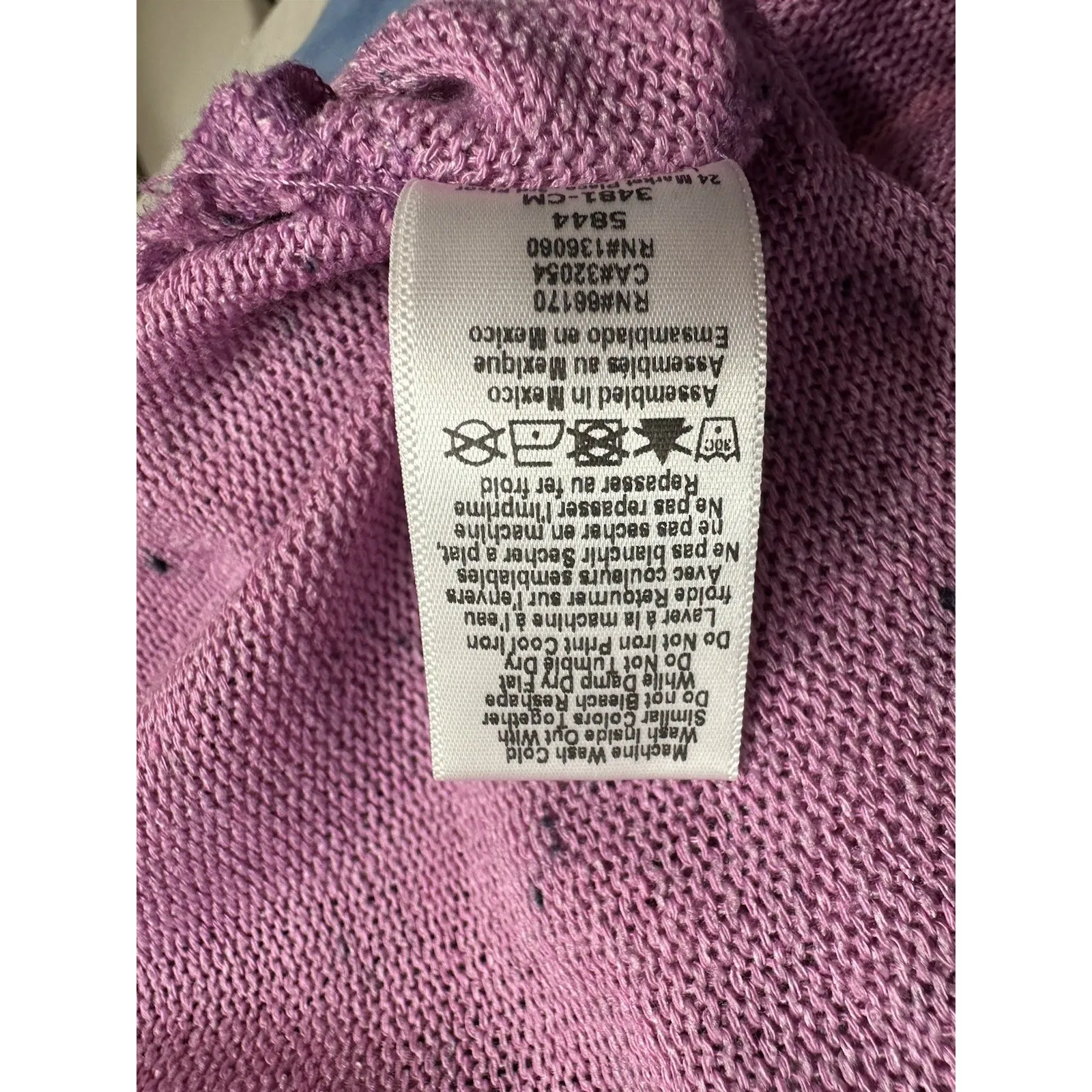 Project Social T x Urban Outfitters‎ Knit Cami Tank Top Small Purple Speckled - Image 6