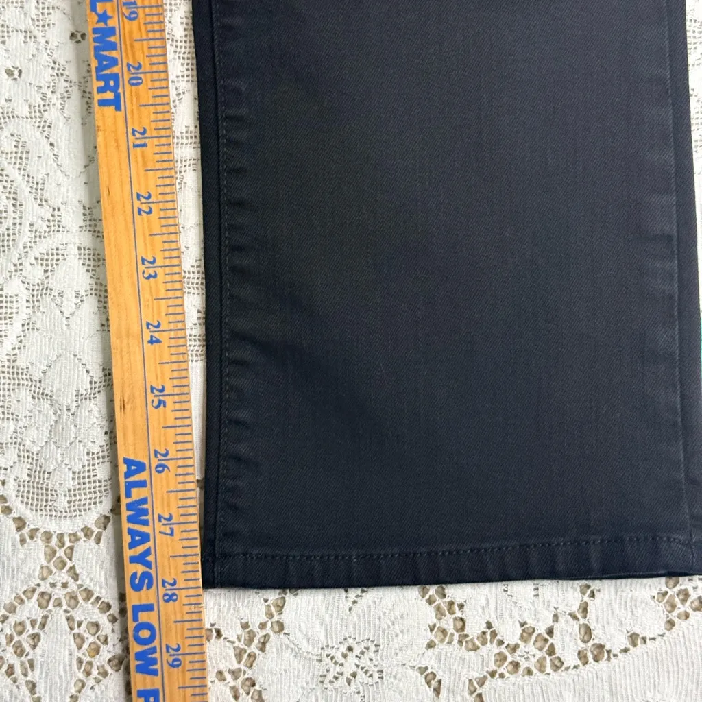 Talbots Curvy Straight Black Jeans Petite 10 - Image 4