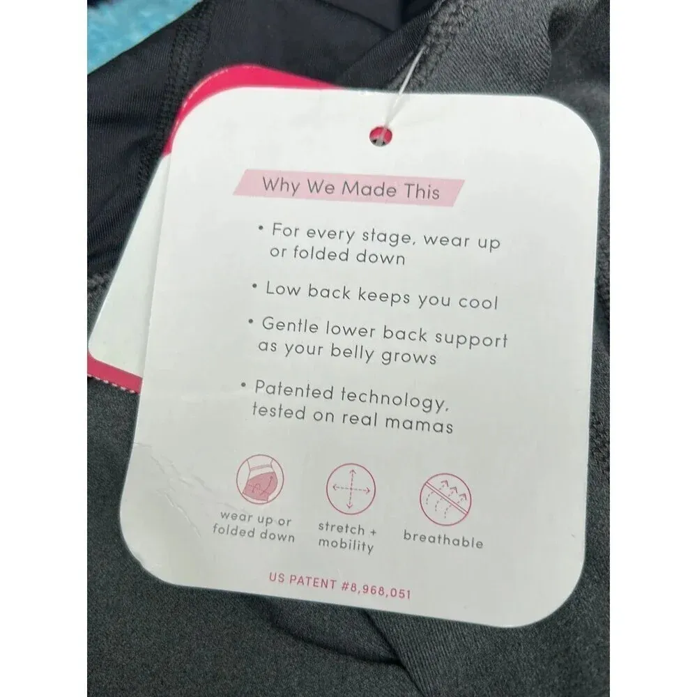 Over Belly Active Capri Maternity Pants -  by Ingrid & Isabel S - Image 5