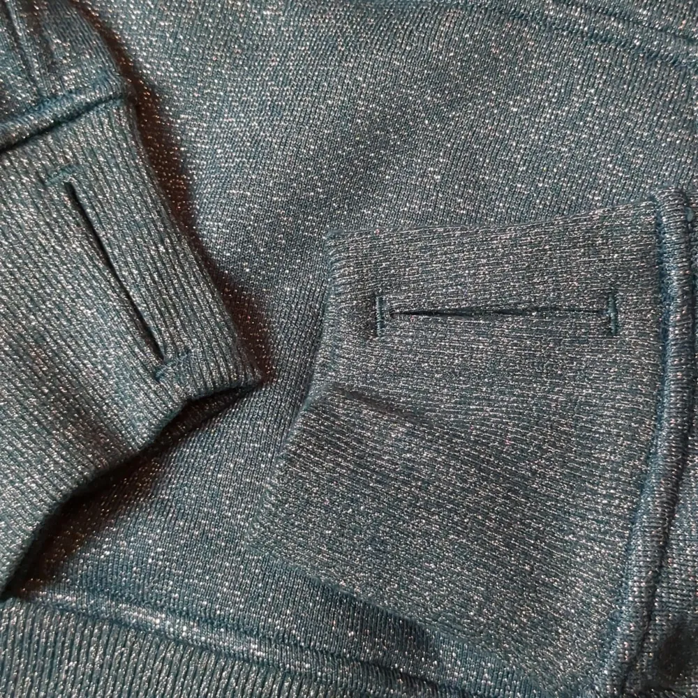 Lululemon storm teal/silver scuba oversized half zipped hoodie spark size XS/S - Image 11