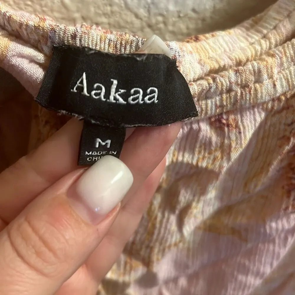 ✨Vici Aakaa Solstice Paisley Strapless Tie Waist Sz Medium Maxi Dress✨ - Image 4