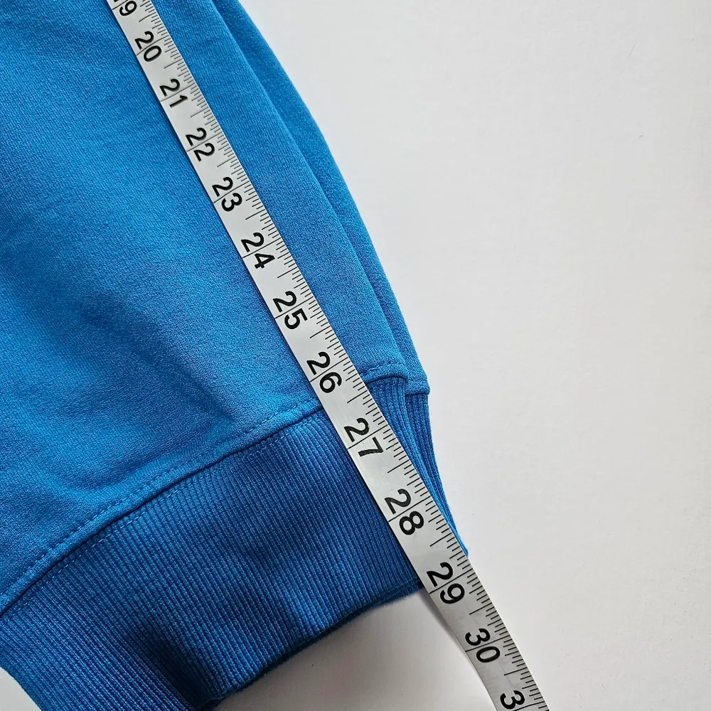 Champion Powerblend Balboa Blue Graphic Fleece Joggers Size Large  (12-14) - Image 11