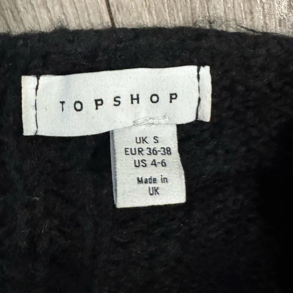 Topshop Black Knit Cardigan - Image 7