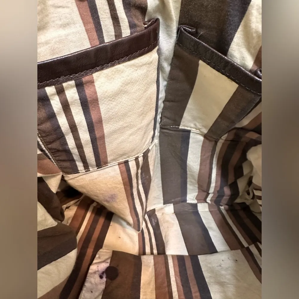 Tasche Y2K brown leather hobo shoulder bag - Image 7