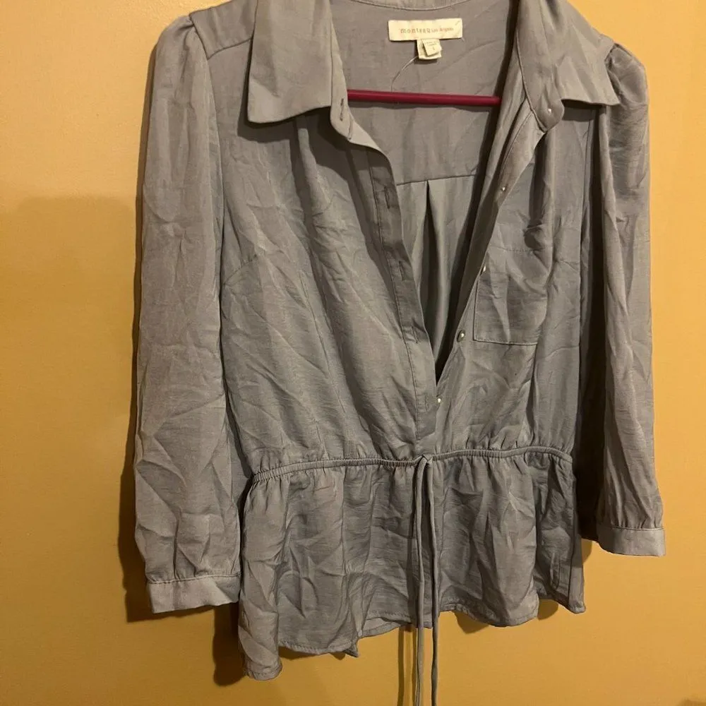 Monteau NWOT  large blouse - Image 2