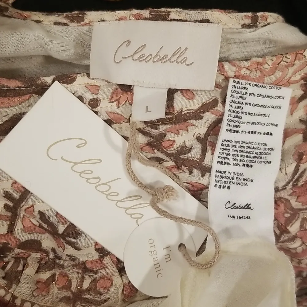 💕CLEOBELLA💕 Cherie Ankle Dress ~  Zinnia Print Large L NWT - Image 16