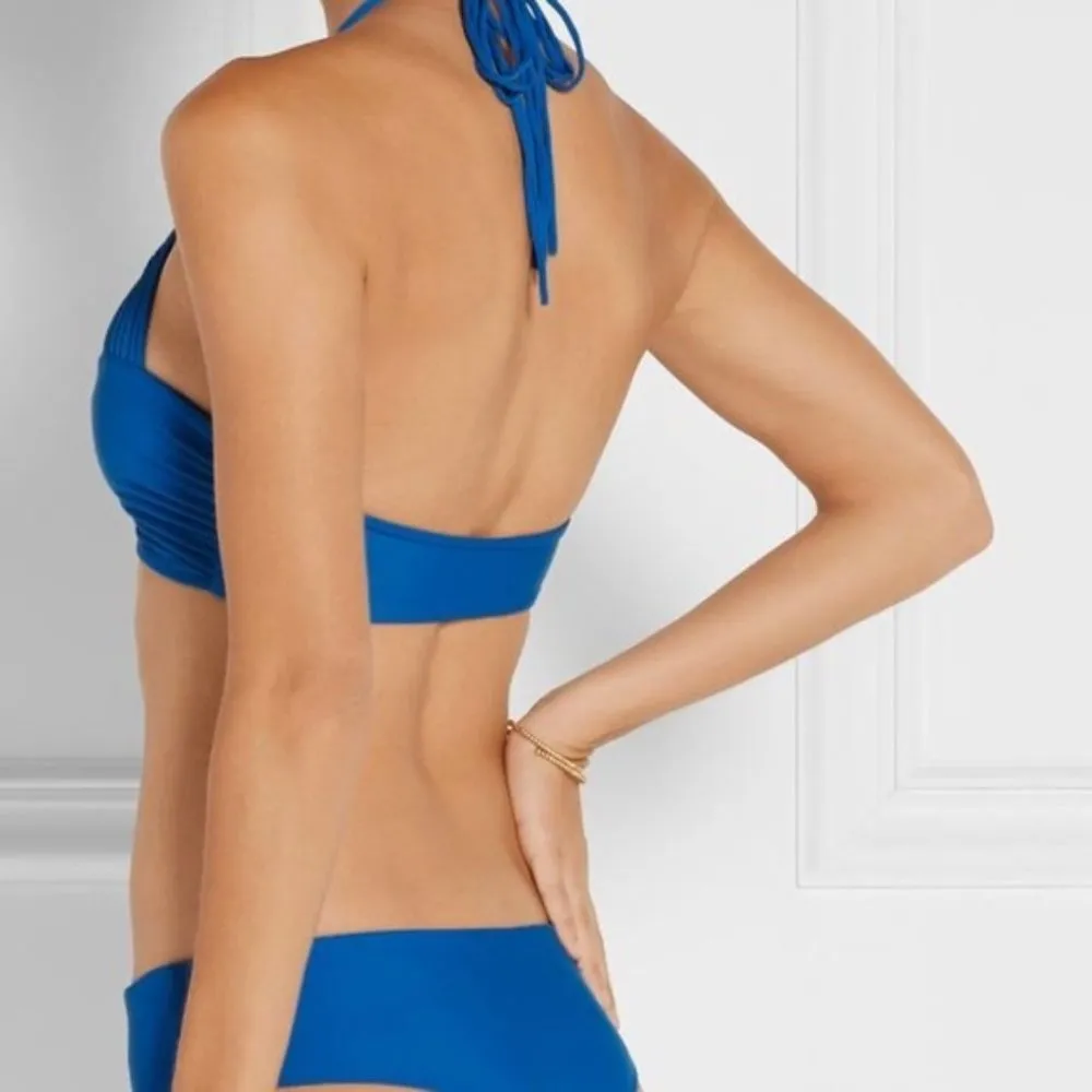 💕MIKOH💕 Macrame Bikini ~ Waimea Woven Halter Top XL & Cayman Bottoms M NWT - Image 3