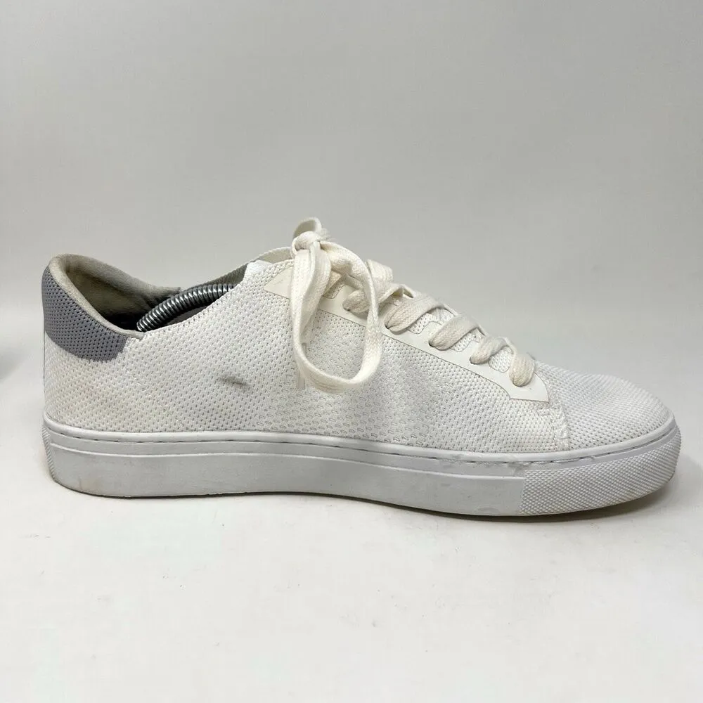 Greats Brooklyn The Royale Knit 2.0 White Grey Low Top Sneakers‎ Women's Size 10 - Image 7