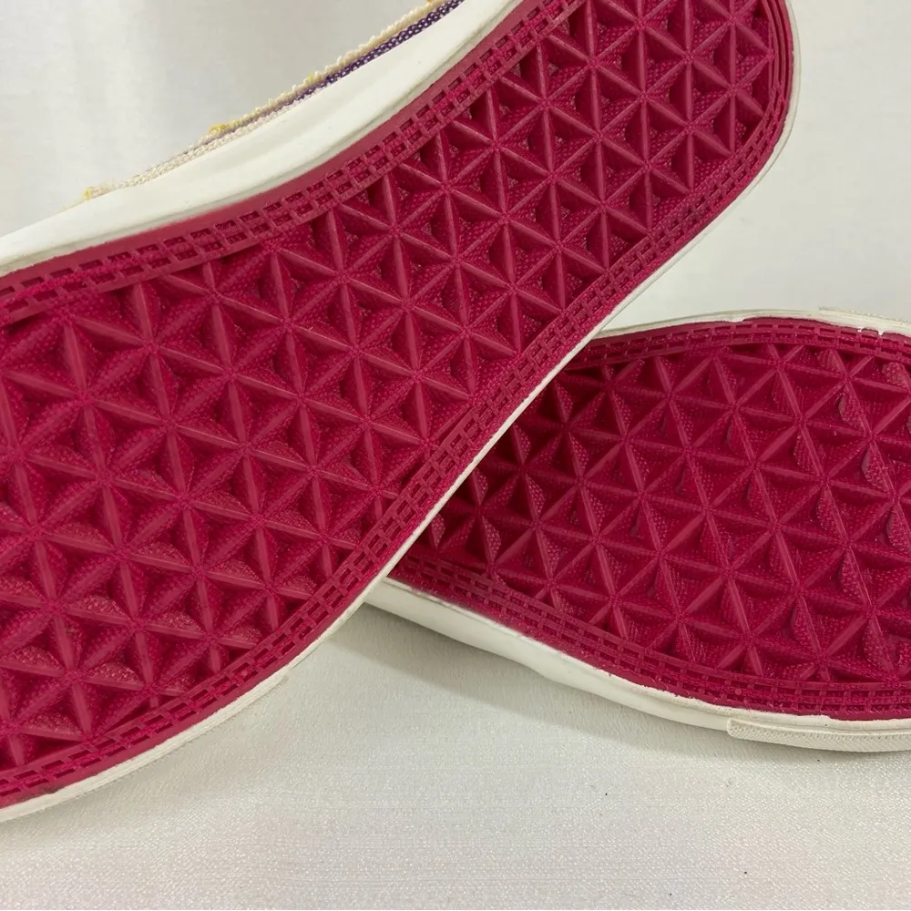 NEW Corkys Babalu Multicolor Reggae Stripe Ragged Sneakers Women’s Size 9 - Image 6