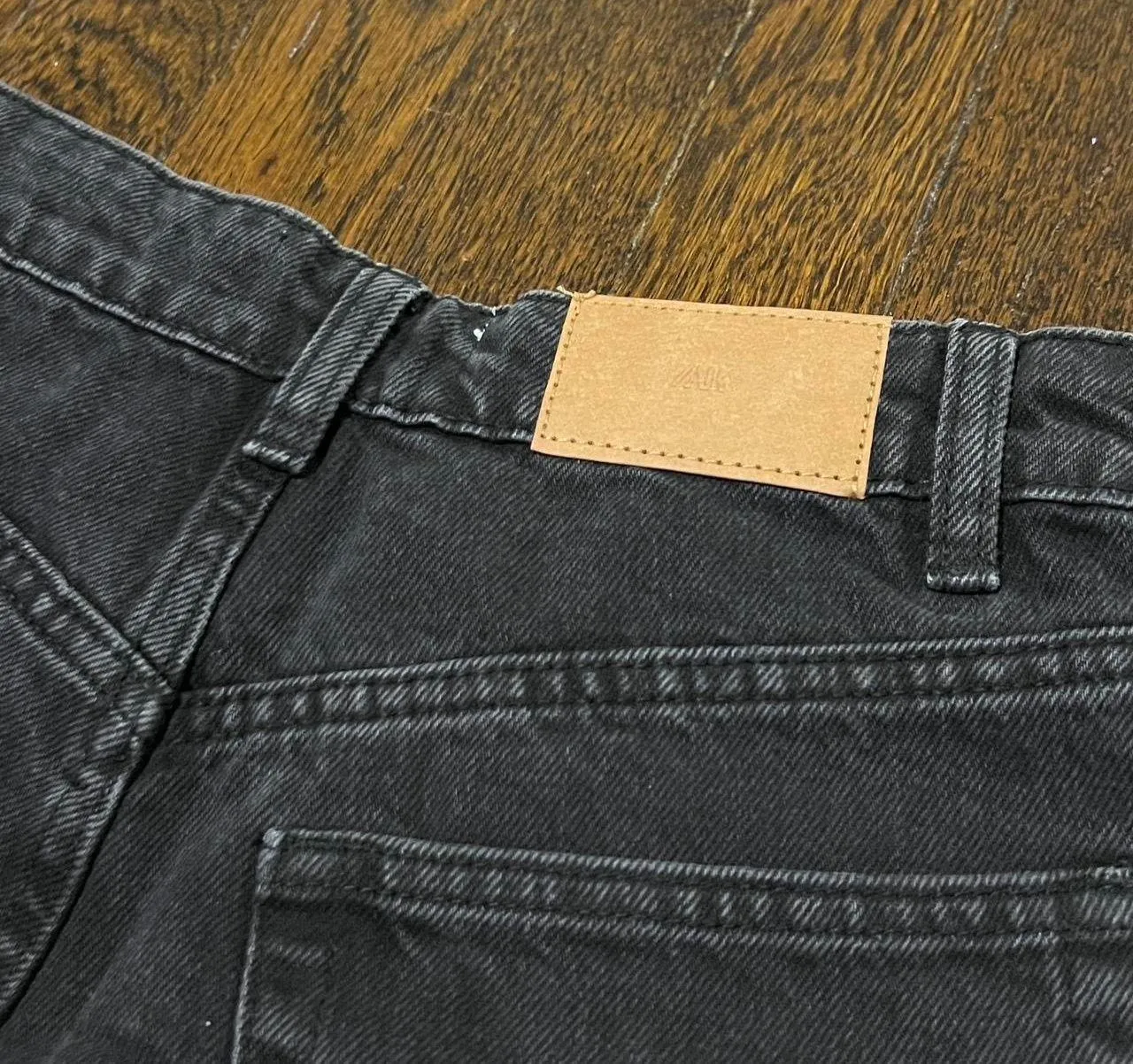 Denim High Rise Mom Shorts - Image 6