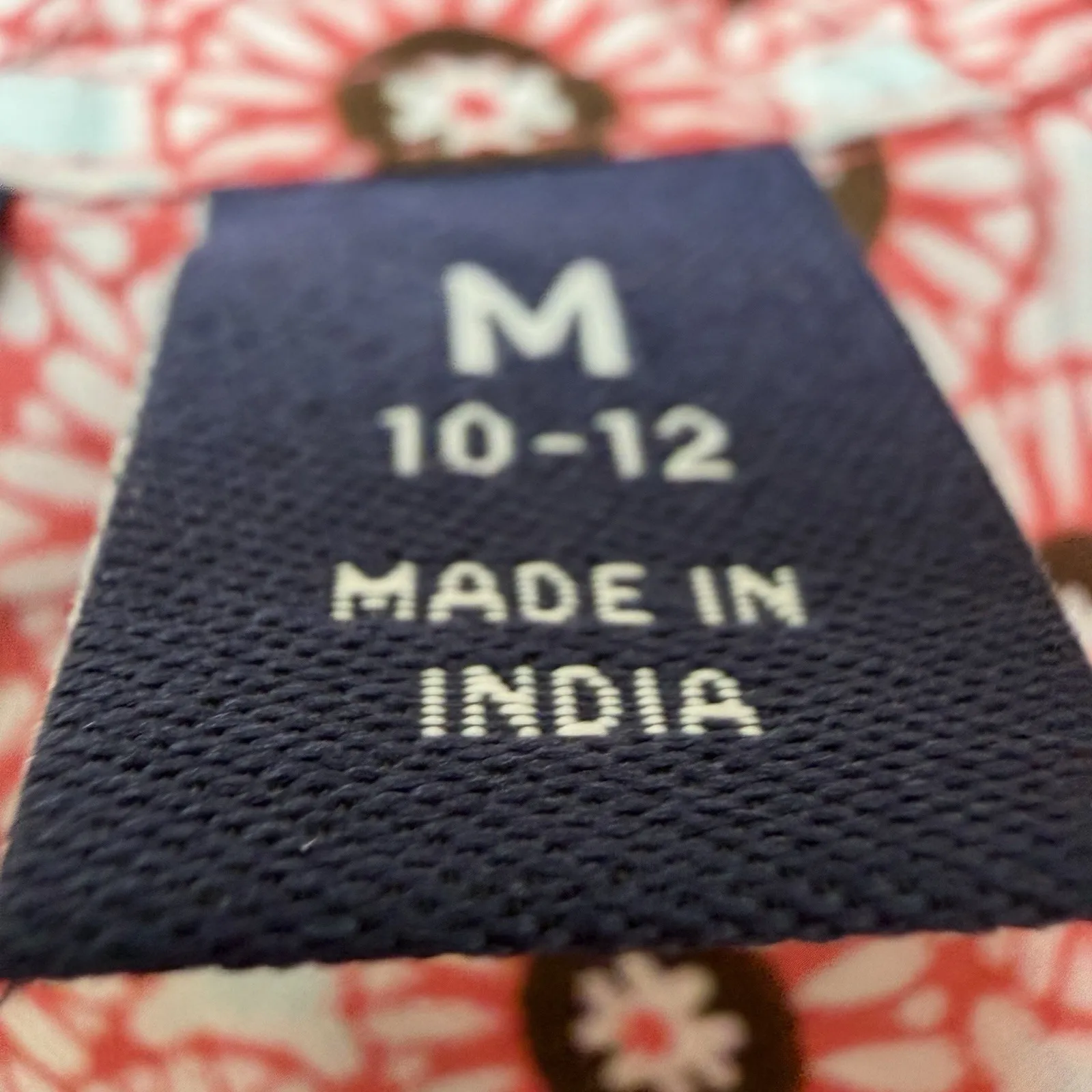 Lands' End Women's Sleeveless Cotton Poplin Dress M Lightweight Preppy Everyday - Image 5