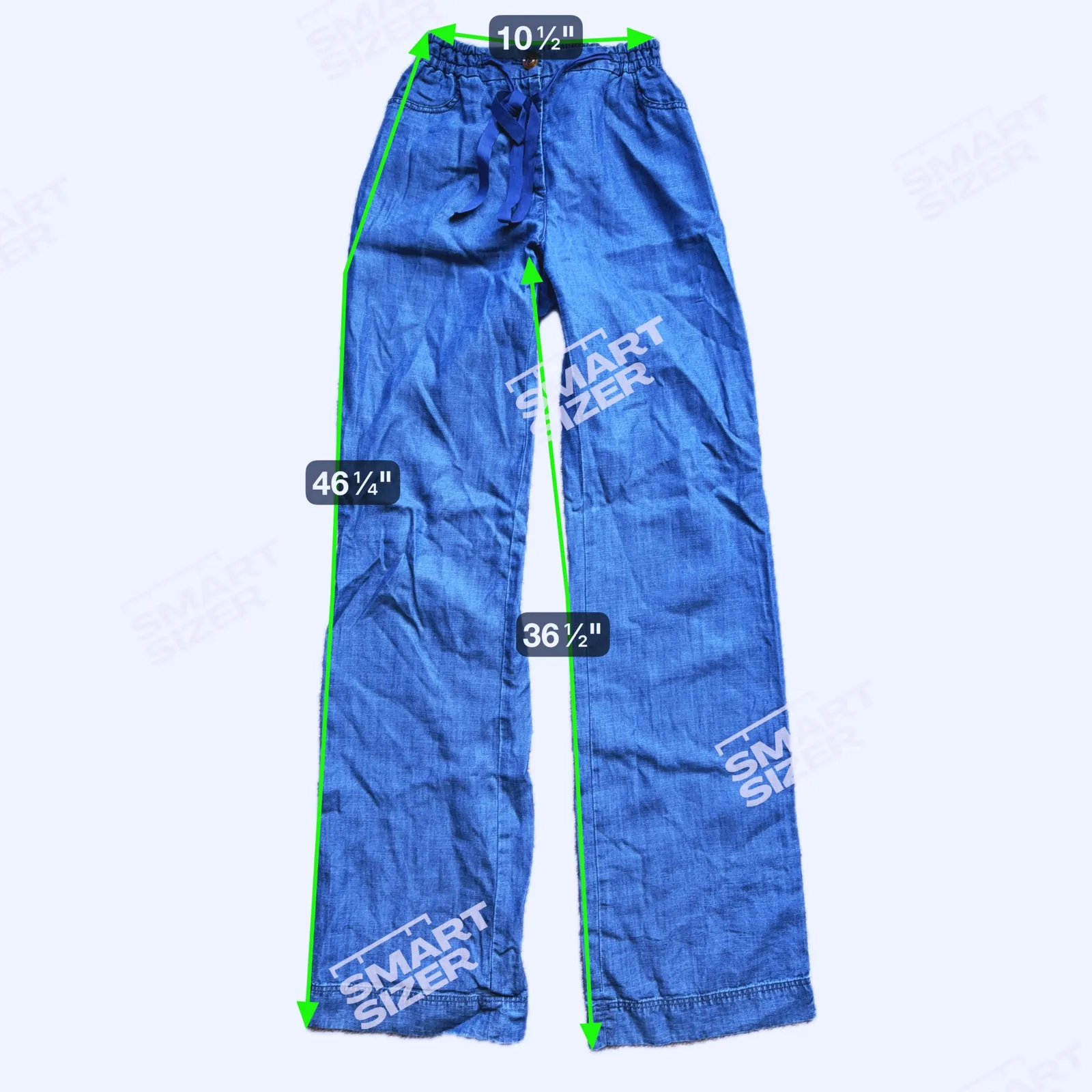 Gerard Darel Coastal Relaxed Paperbag Straight Jeans 8 Tall Boho Lounge Indie - Image 4