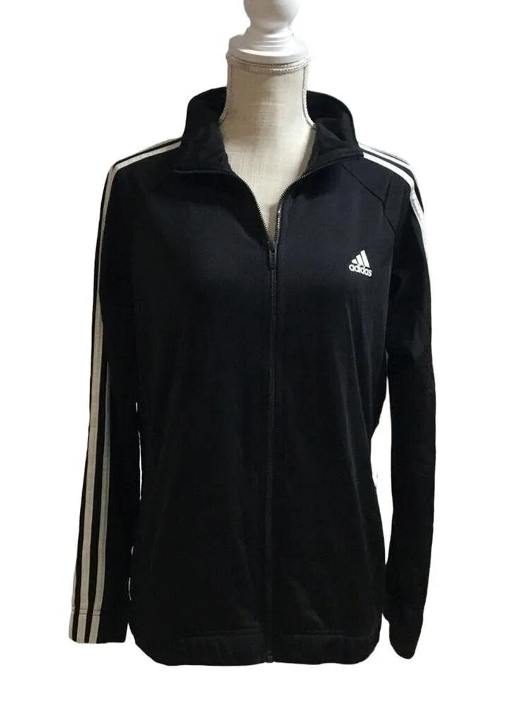 adidas Women's Essentials Warm-Up Slim 3-Stripes Track Top - Image 6