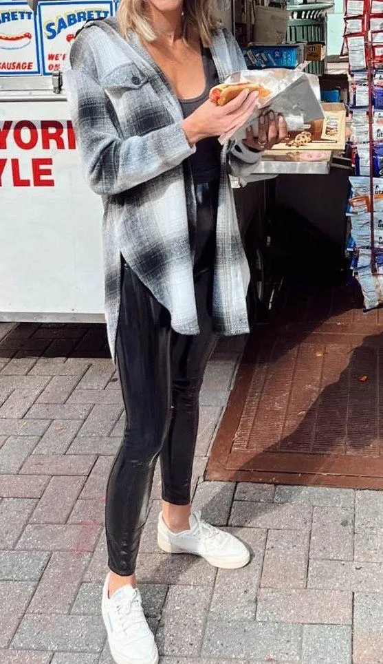 patent Leather Leggings - Image 3