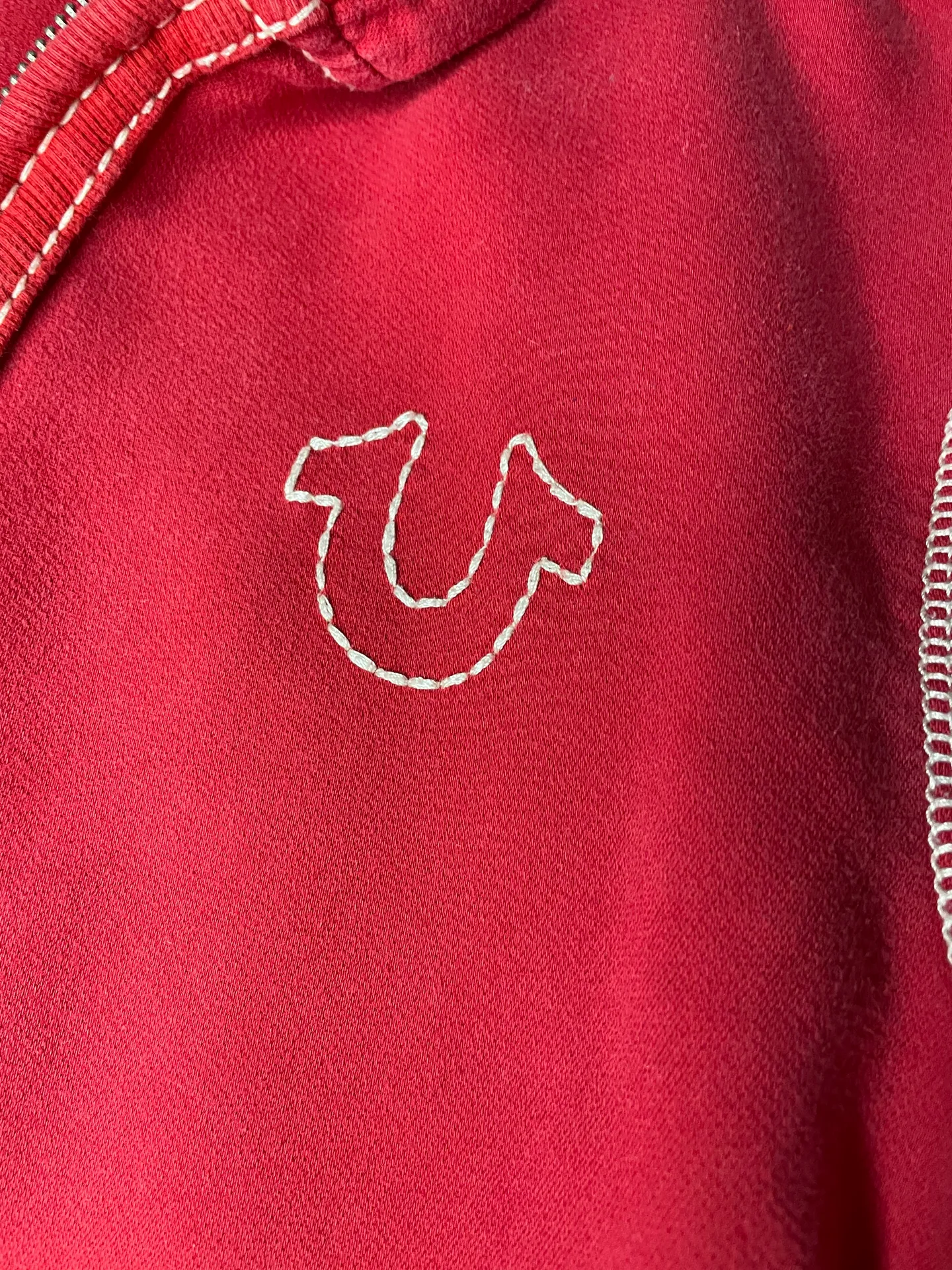 True Religion Red Hoodie - Image 3