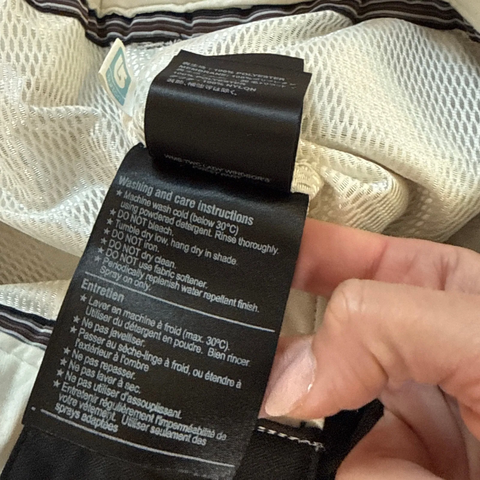 Burton White Collection Women Ski Snow Pants Size 3 XS DRYRIDE Waterproof - Image 9