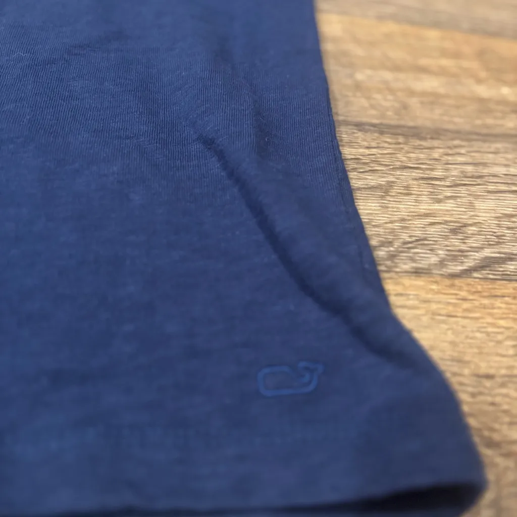 Vineyard Vines Women’s Blue Cotton Tank Top 100% Cotton Preppy Casual Medium - Image 3