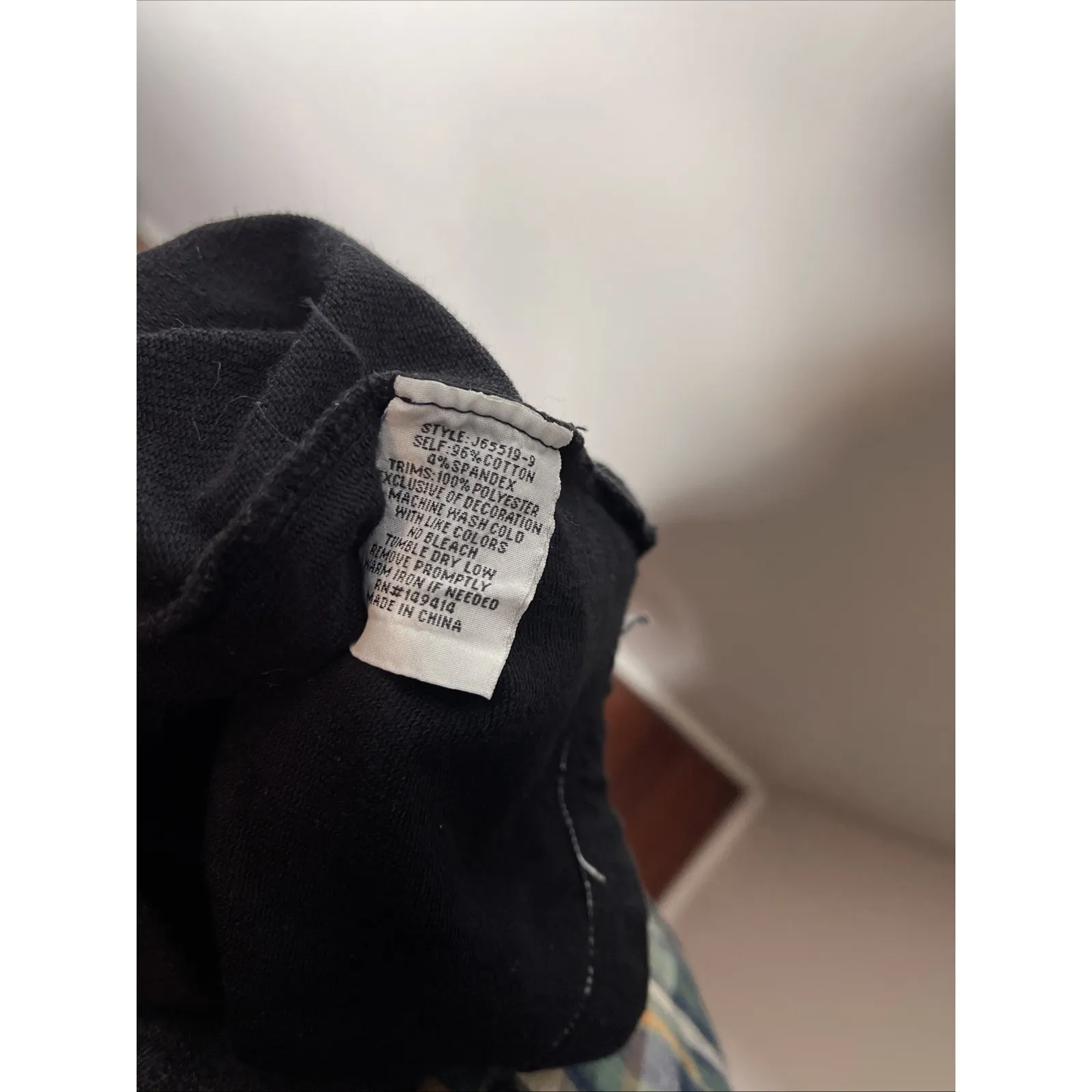 Johnny Was Legging Black Floral Embroidery Size Small Pull On - Image 10