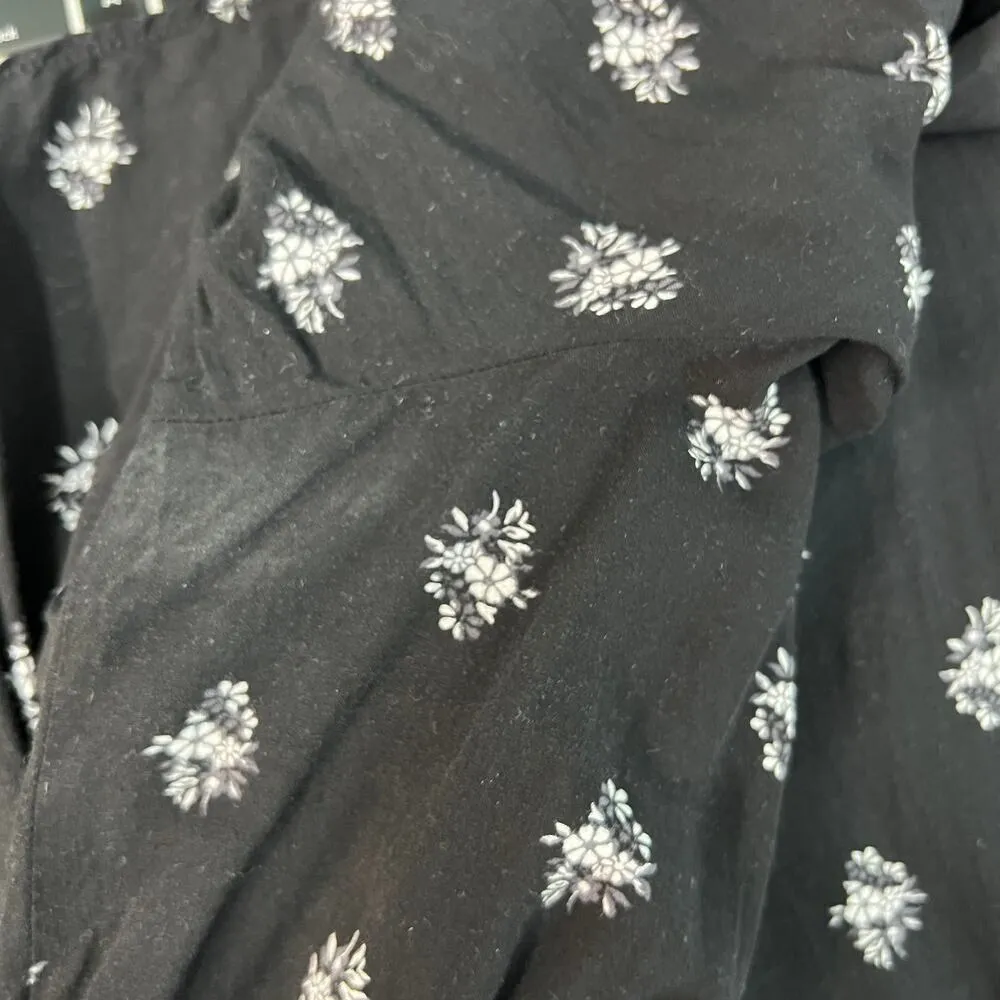 Old Navy Floral Puff Sleeve Top Womens XXL Lightweight Bohemian Contemporary - Image 9