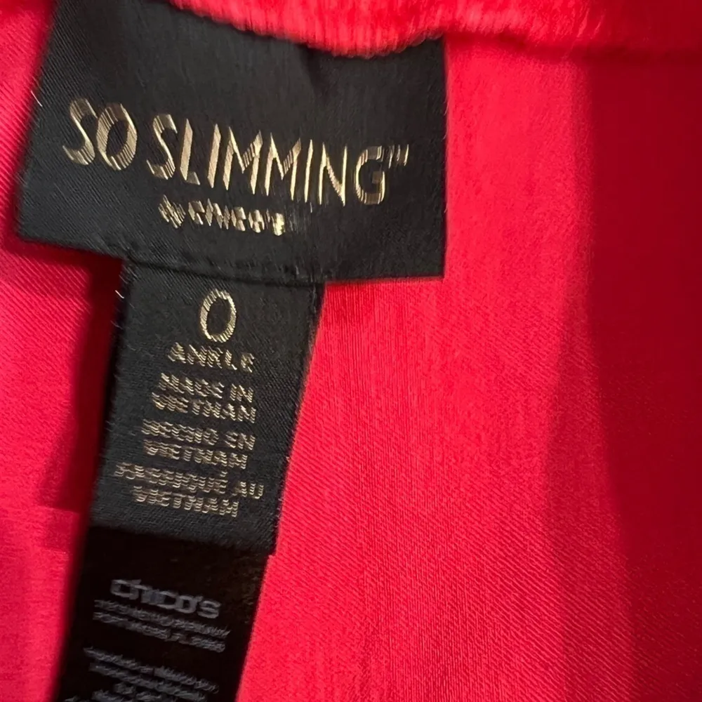 Chico’s So Slimming Slip On Stretch Ankle Pants Fuscia Pink Size 4 (Chico’s 0) - Image 5